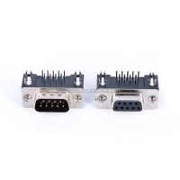 D Sub Series Db9 Db15 Db25 Db37 Db44 Pin Male Right Angle Connector