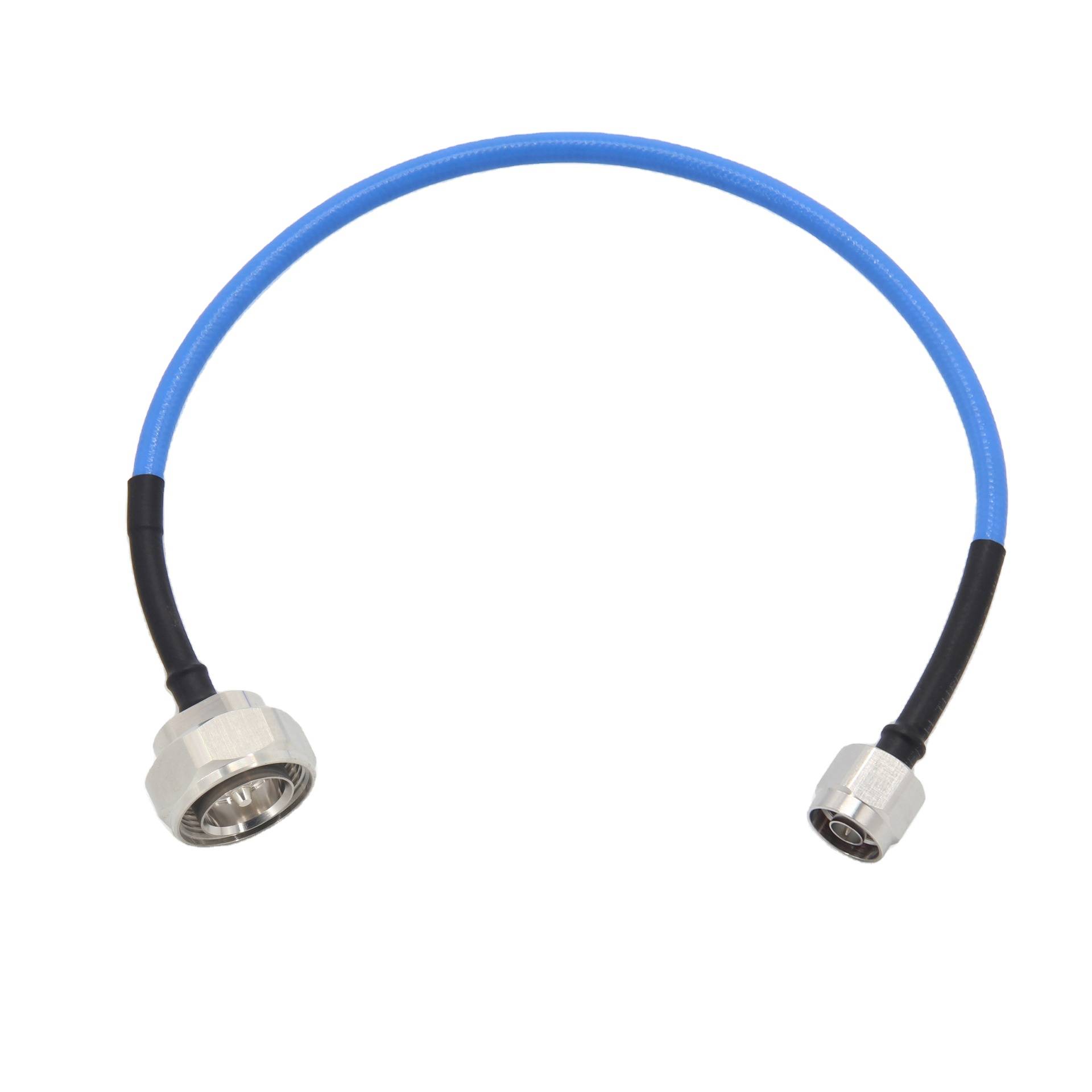 Rf Coaxial Rg401 Cable N Male To Din Male Connectors Rg405,Rg402,Rg401rf Coaxial Assembly