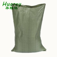 Green Polypropylene PP Woven Packaging Bag for Construction Garbage