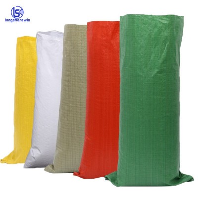 50 Kg Agriculture PP Polyethylene Woven Cement Sack Packaging Bag